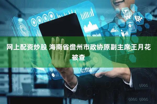 网上配资炒股 海南省儋州市政协原副主席王月花被查